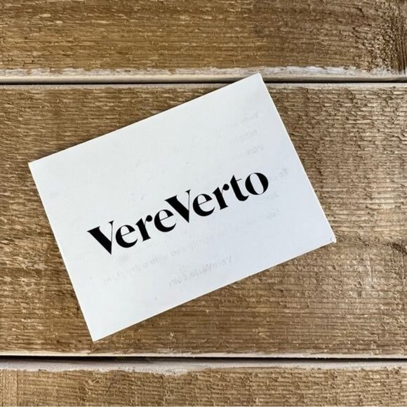 VereVerto “Repetto” Convertable Handbag/Backpack in Gray Leather NWOT